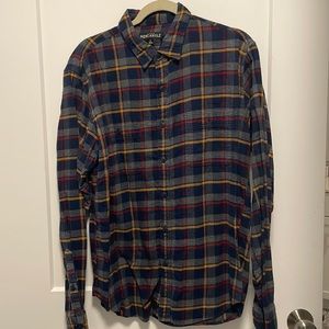 J. Crew Mens L flannel